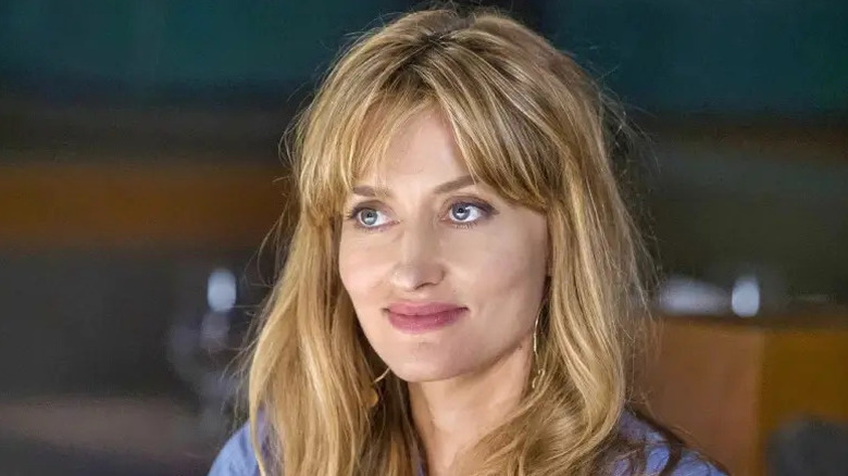 Karen (Natascha McElhone) smiling on 
