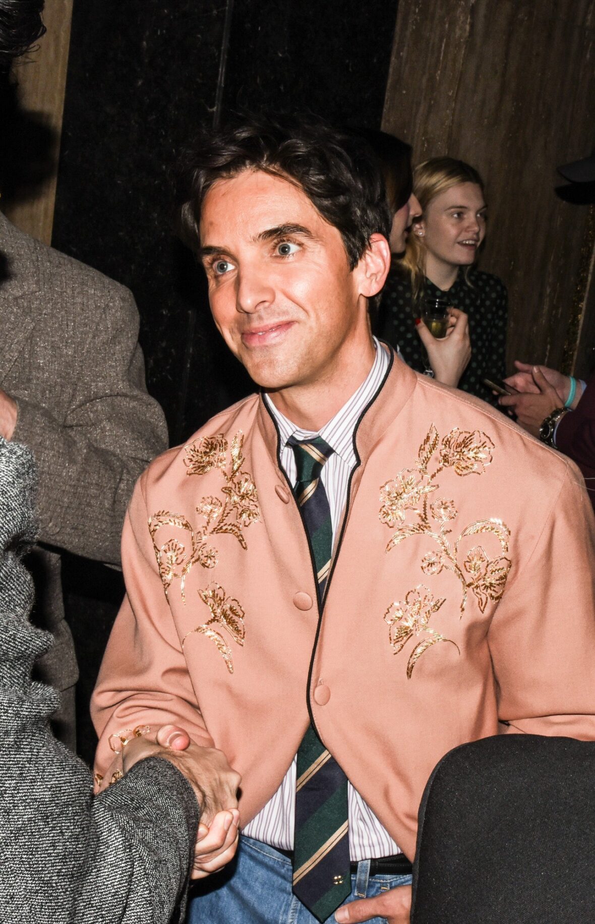 Paul W. Downs at Valentino’s L.A. Party With Alessandro Michele
