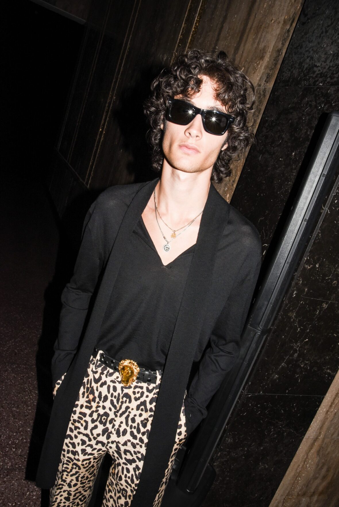 Sombr at Valentino’s L.A. Party With Alessandro Michele