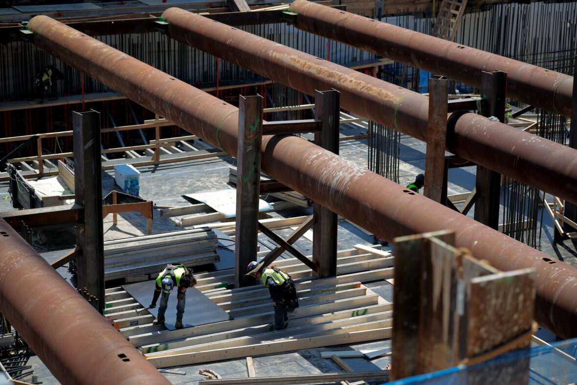 Donald Trump ballroom construction site photos