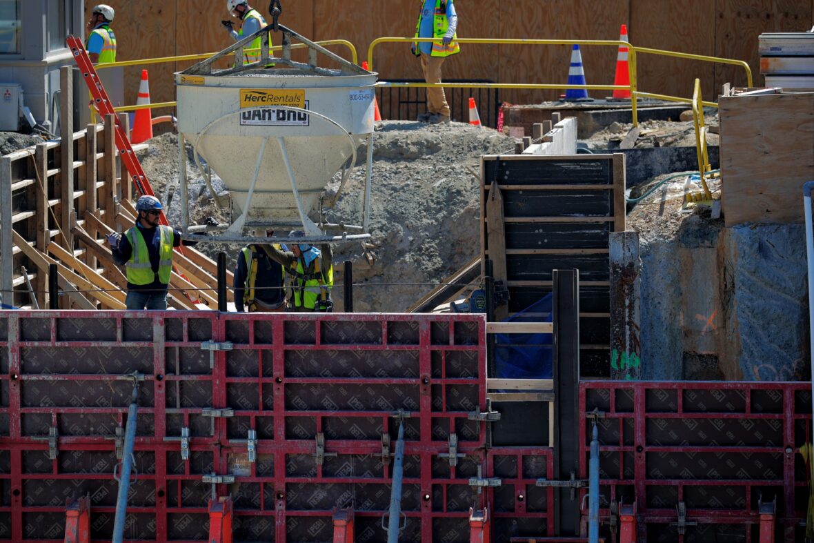 Donald Trump ballroom construction site photos