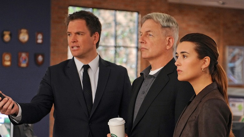 Tony, Gibbs, and Ziva on NCIS