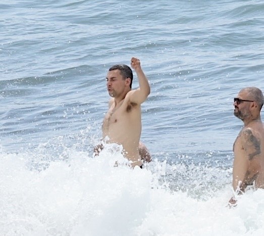Jack Antonoff at the beach in Hawaii