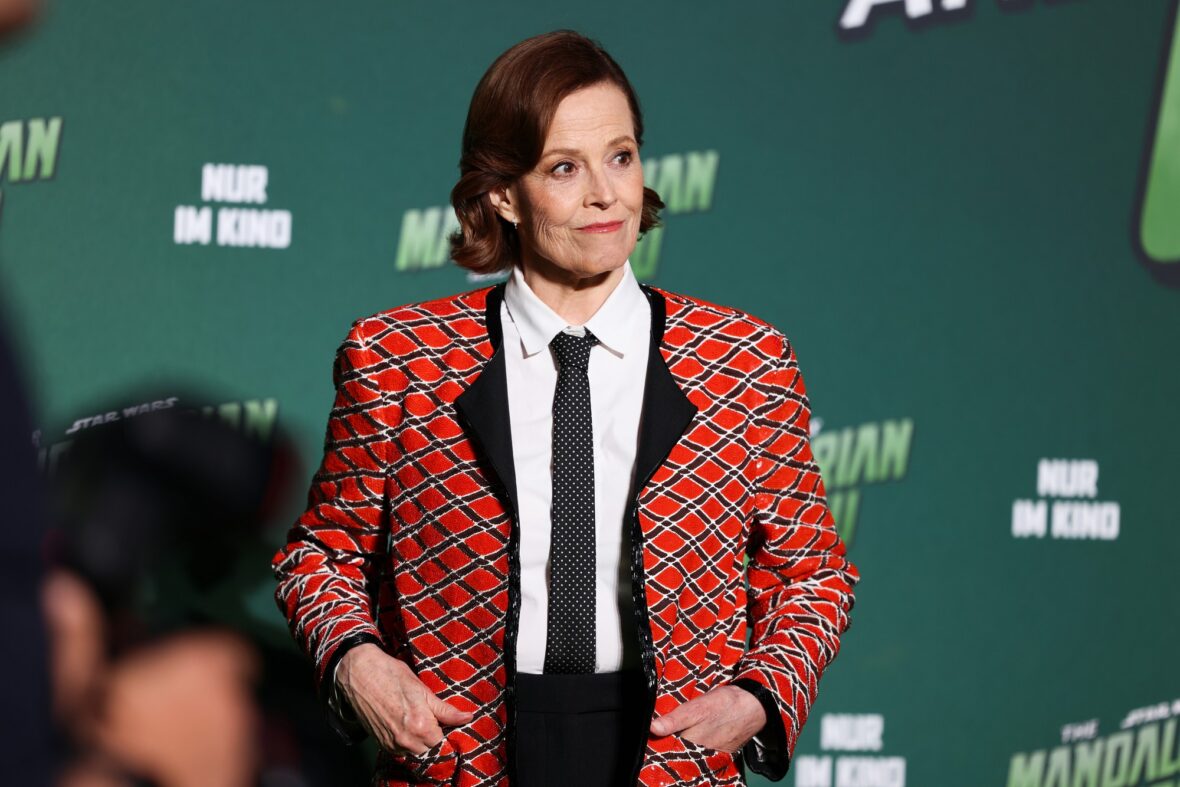 Pedro Pascal and Sigourney Weaver attend Berlin fan celebration for "Star Wars: The Mandalorian and Grogu"