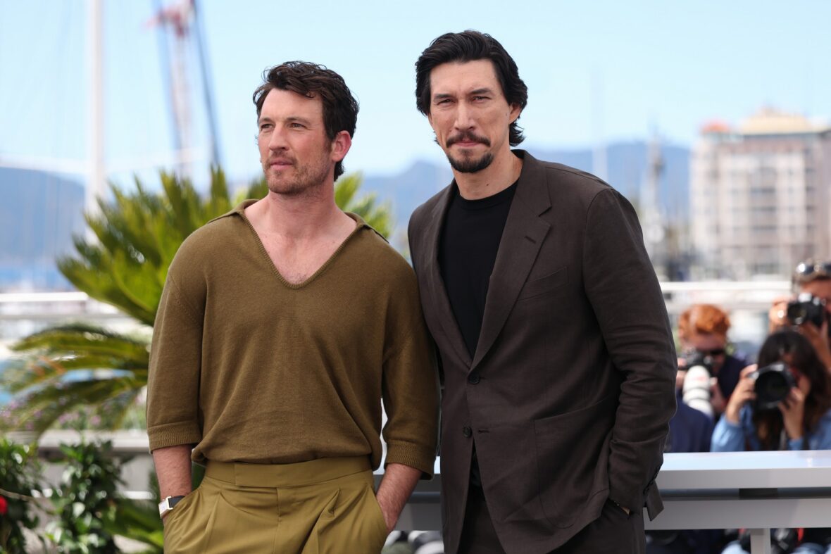 Miles Teller and Adam Driver at Cannes photo call on May 17, 2026