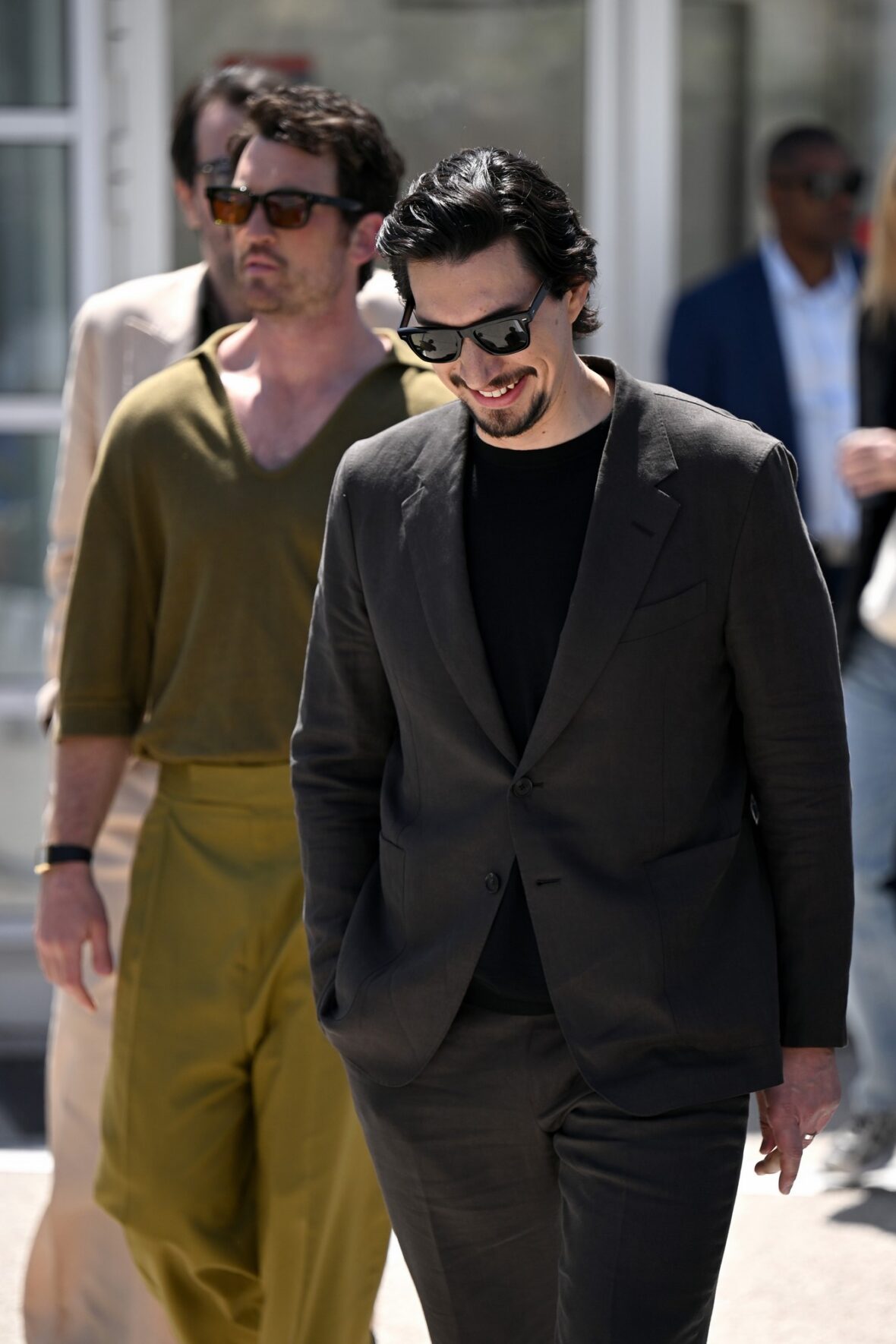 Miles Teller and Adam Driver at Cannes photo call on May 17, 2026