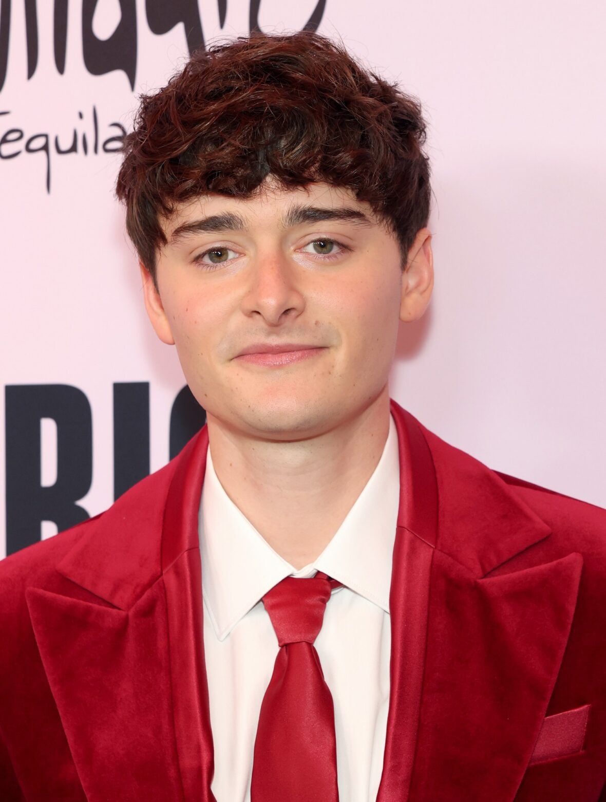 Noah Schnapp posing on the red carpet at the Celebration of LGBTQ+ Cinema & Television