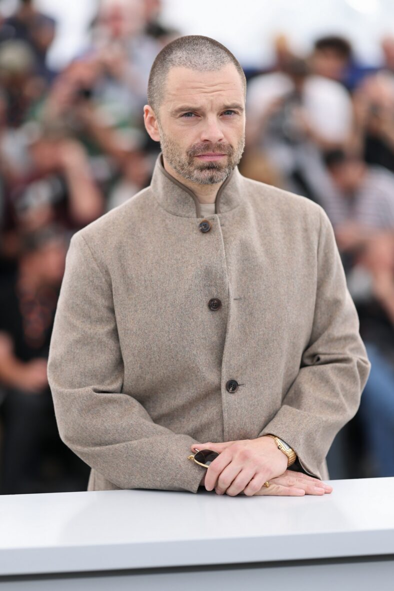 Sebastian Stan at the Cannes photo call on May 19