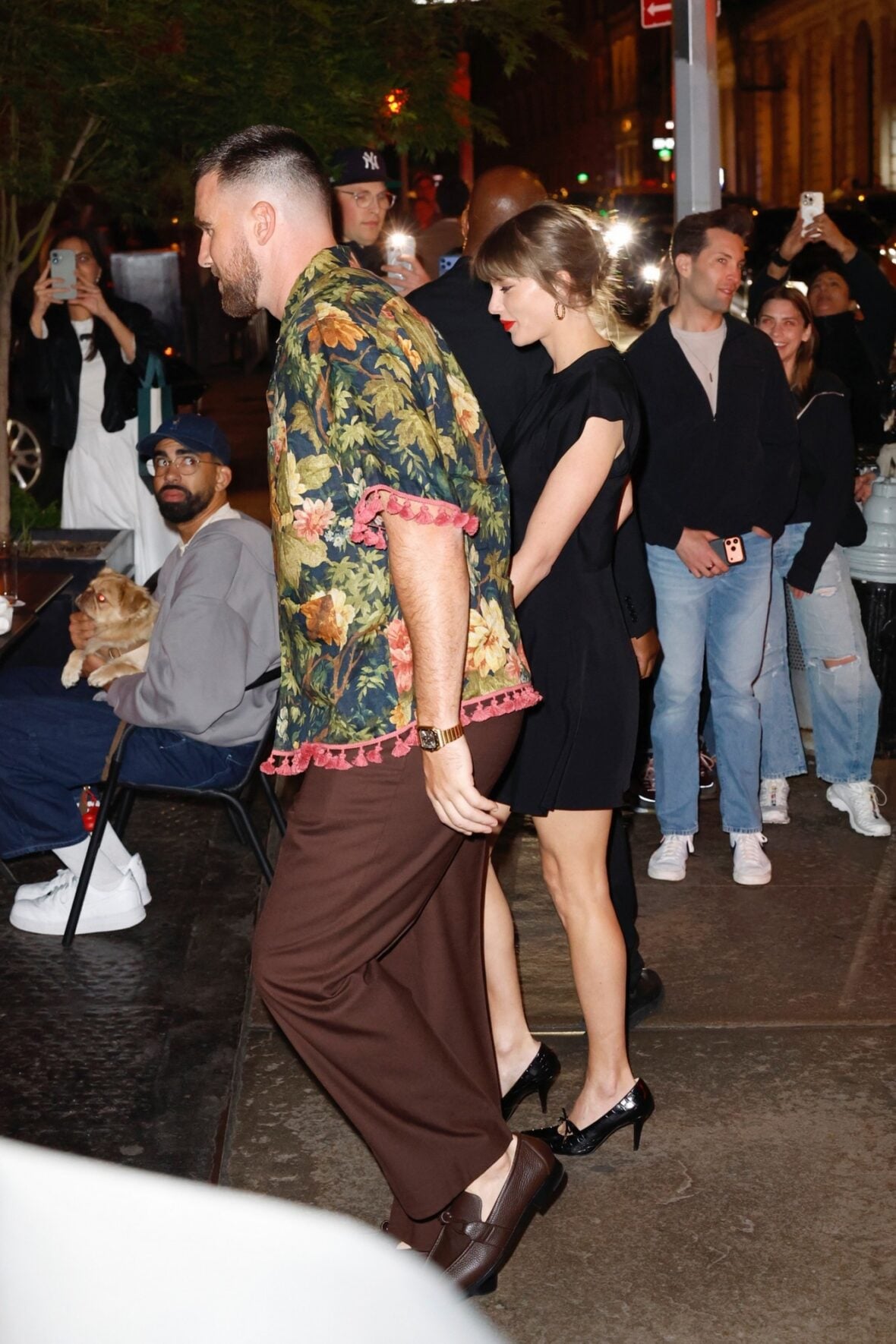 Taylor Swift and Travis Kelce in NYC