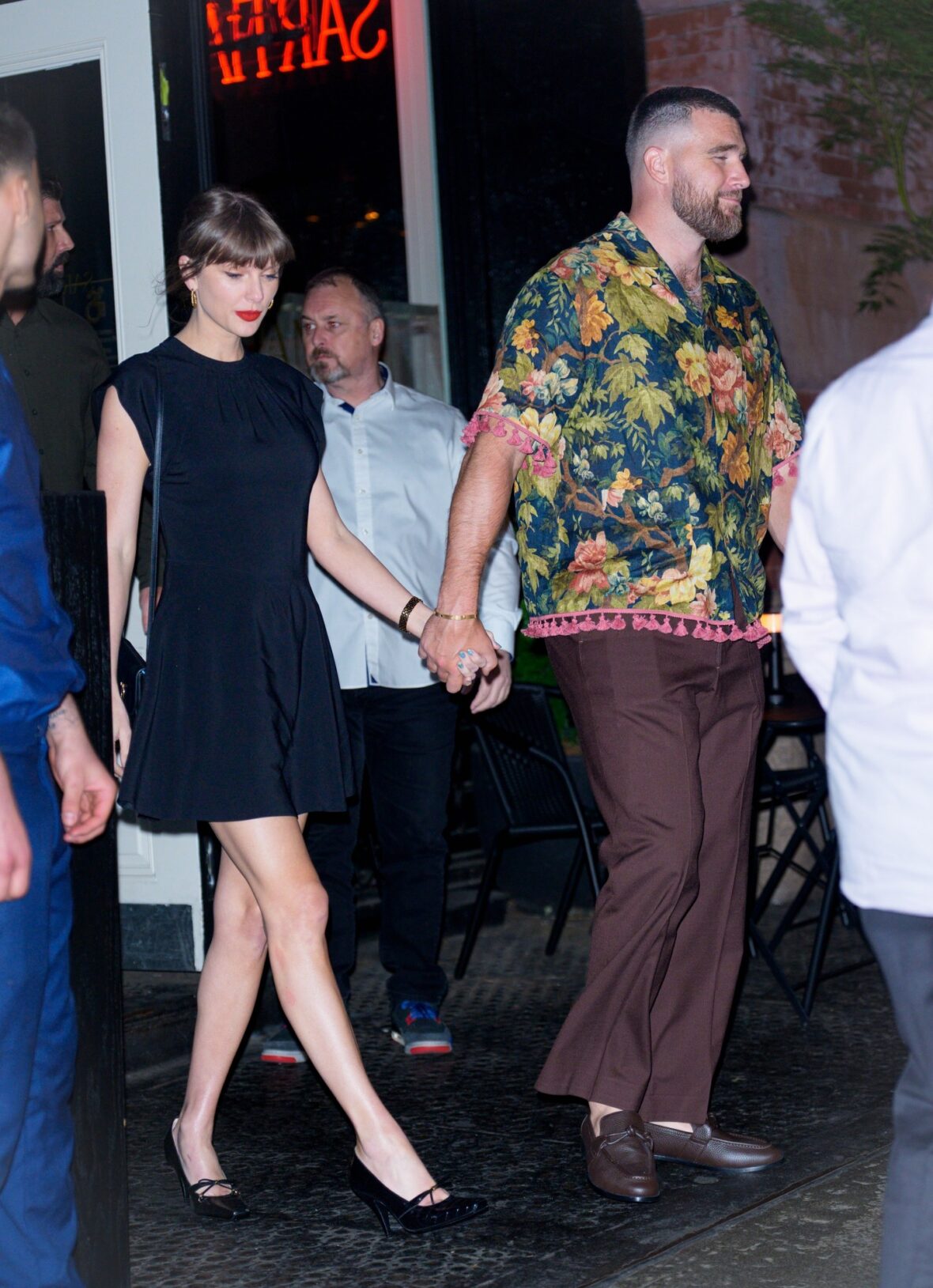 Taylor Swift and Travis Kelce in NYC
