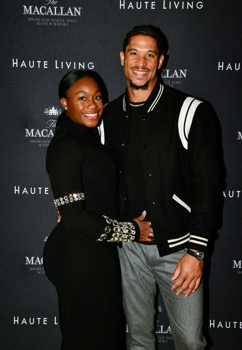 Josh Hart and wife Shannon photo