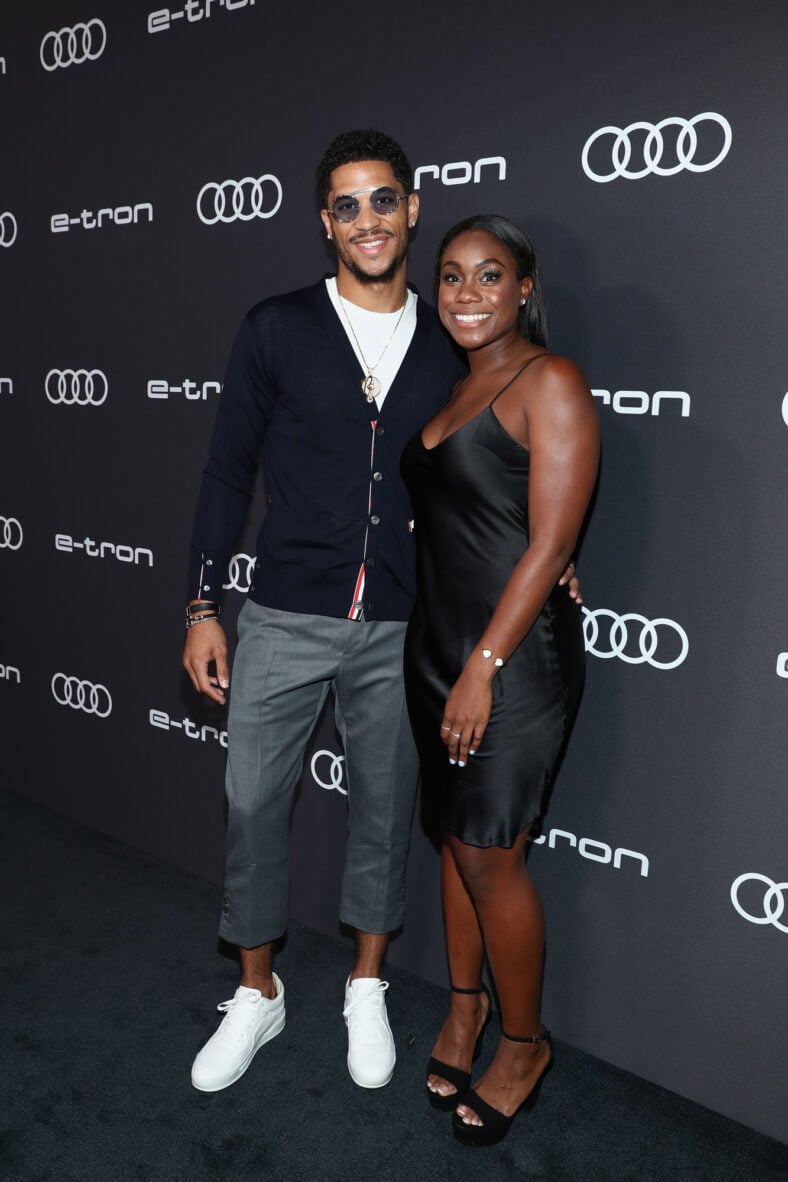 Josh Hart and wife Shannon photo