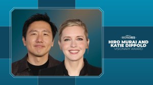 Visionary Award winners Hiro Murai and Katie Dippold