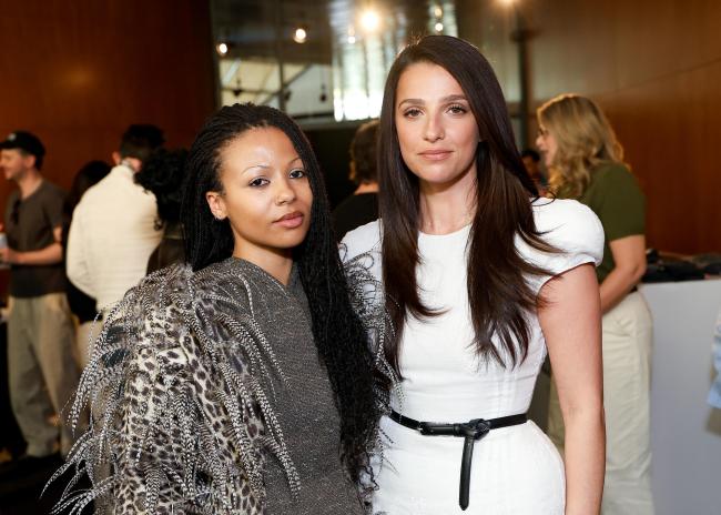 Myha'la and Marisa Abela at 2026 Deadline Contenders Television held at the Directors Guild of America on April 26, 2026 in Los Angeles, California.