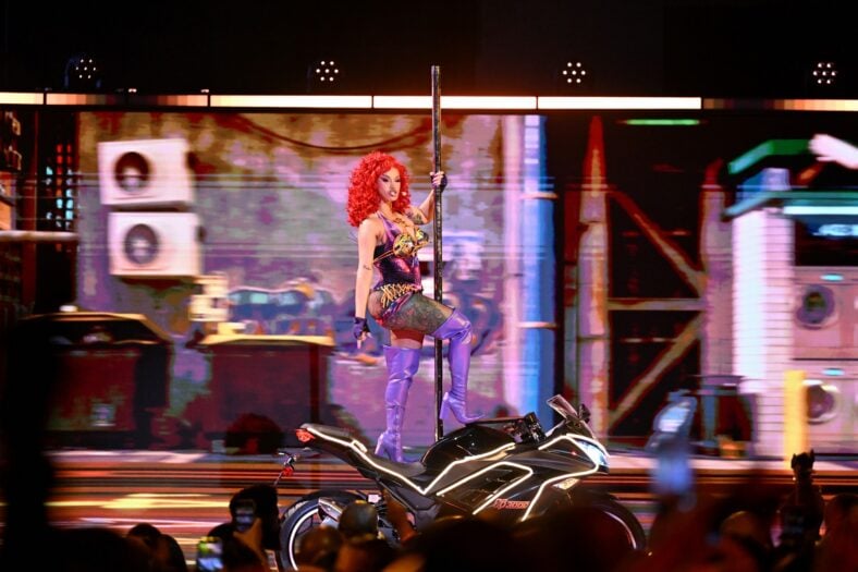 Cardi B performs at BET Awards 2026