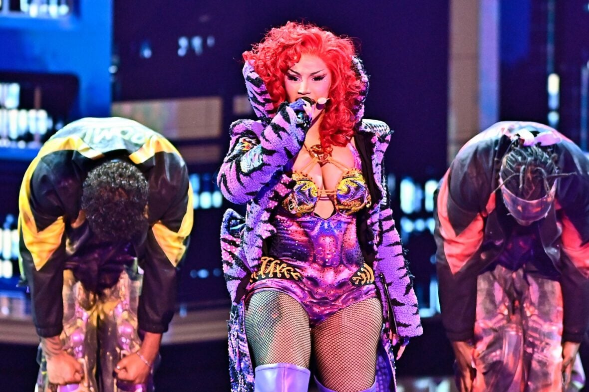 Cardi B performs at BET Awards 2026