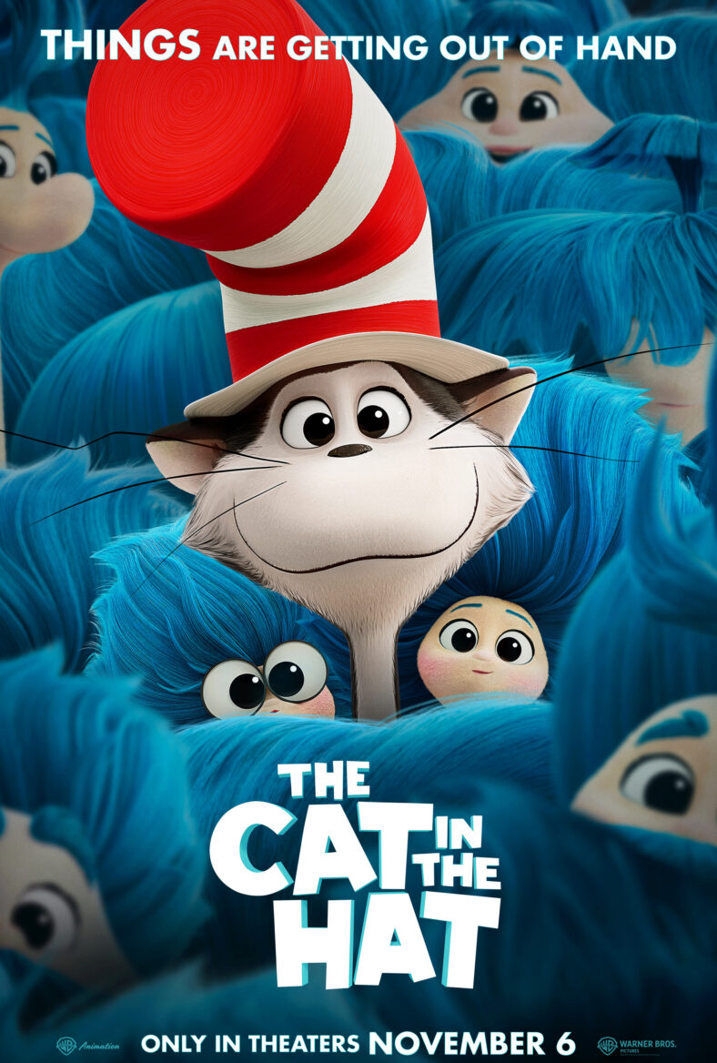 "The Cat in the Hat" animated movie artwork