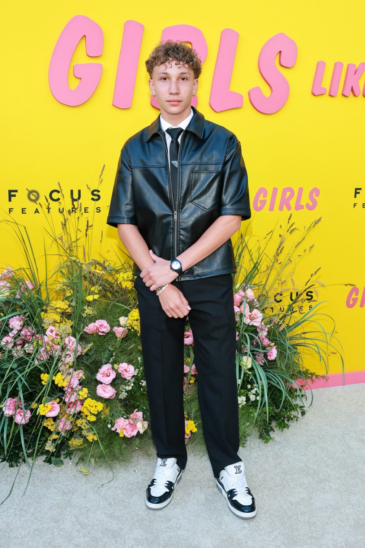 Alozie LaRose at Girls Like Girls premiere