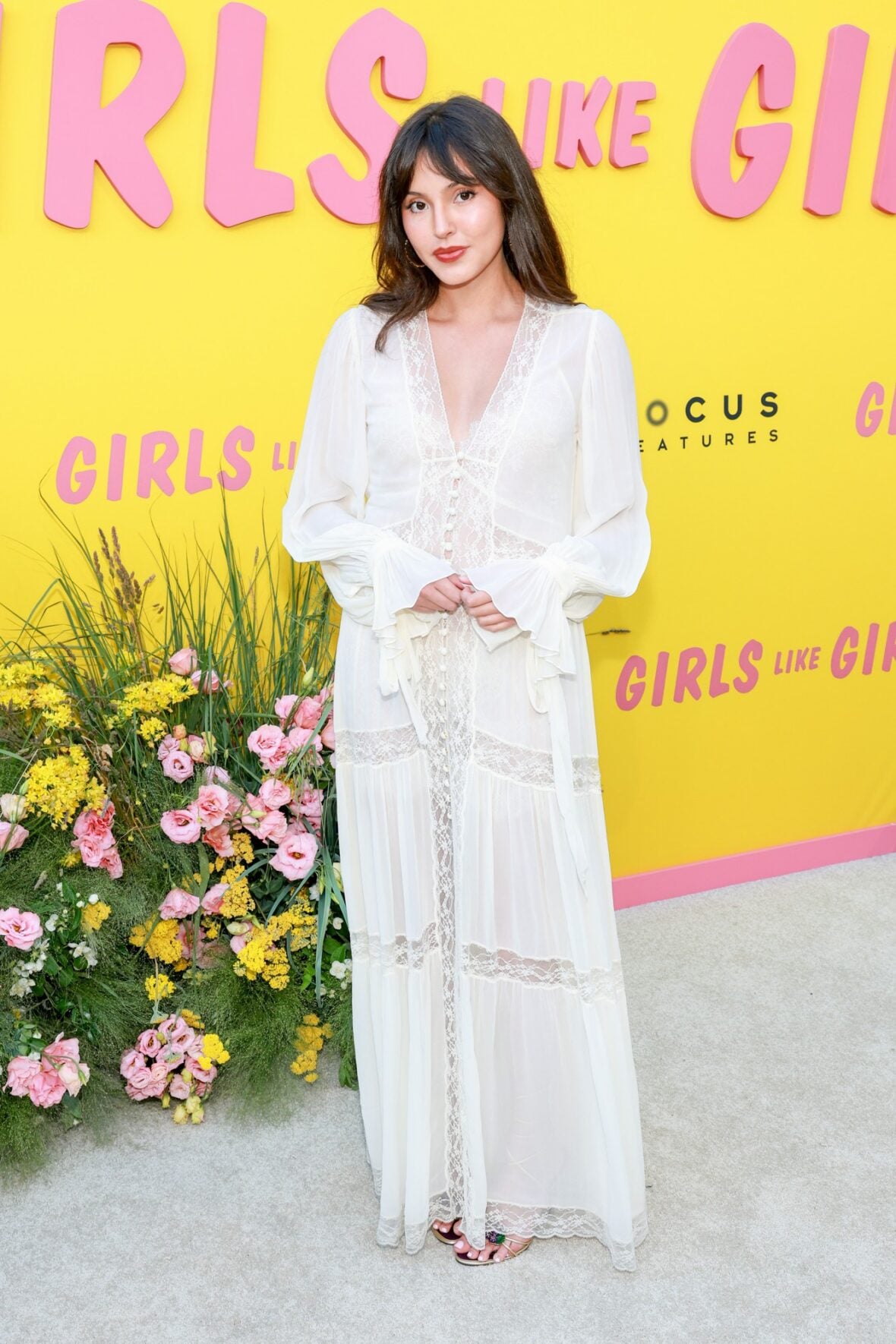 Isabel Deroy-Olson at Girls Like Girls premiere