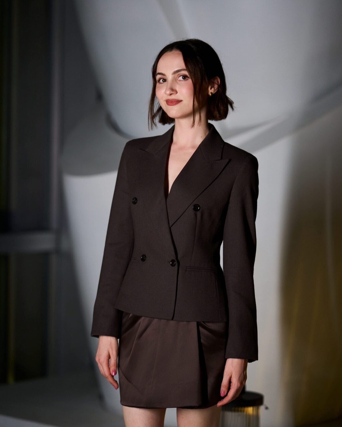 Maude Apatow poses at the Max Mara welcome dinner in Shanghai