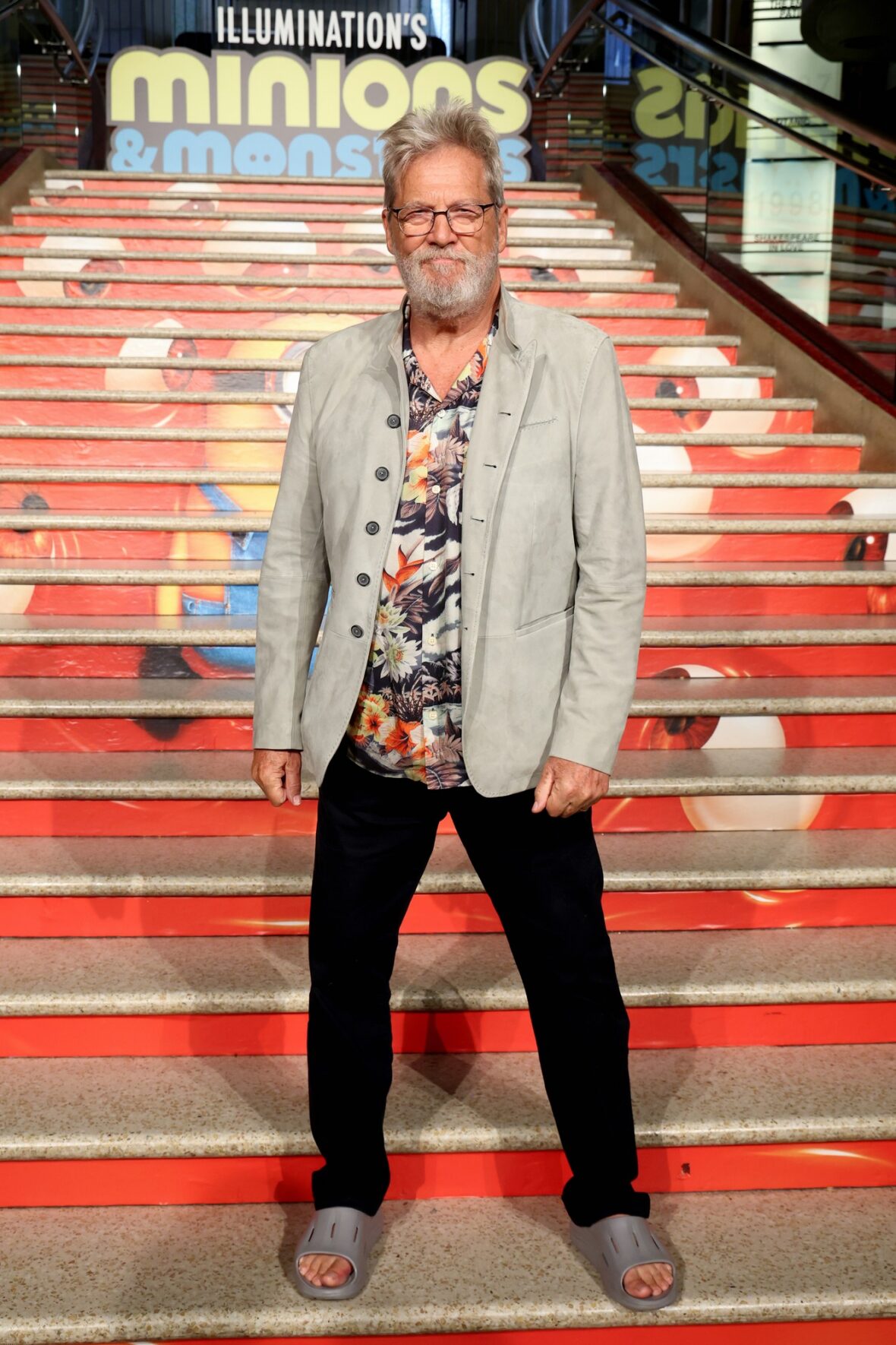 Jeff Bridges attends Minions & Monsters premiere