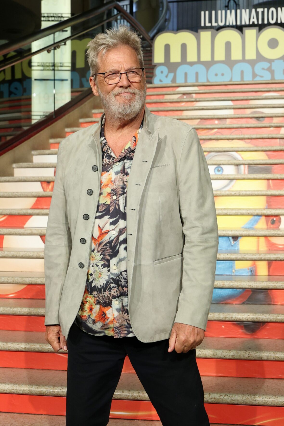 Jeff Bridges attends Minions & Monsters premiere