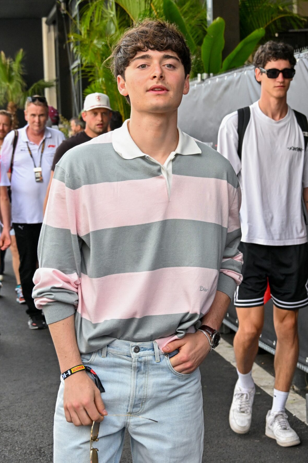 Noah Schnapp attends the F1 2026 Grand Prix Monaco