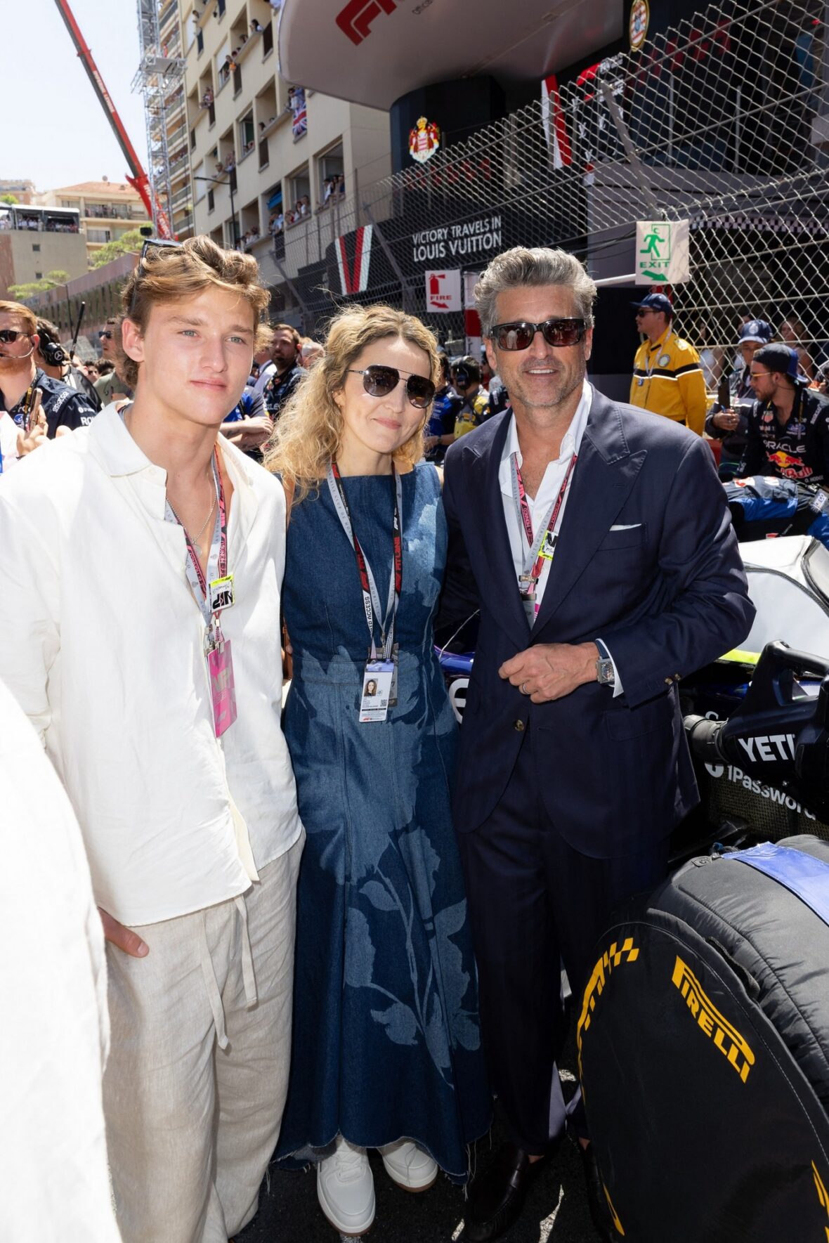 Patrick Dempsey attends F1 Grand Prix of Monaco