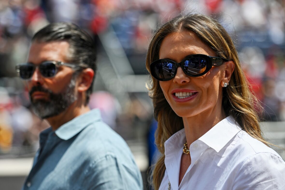 Donald Trump Jr. and Bettina Anderson attend F1 Grand Prix of Monaco
