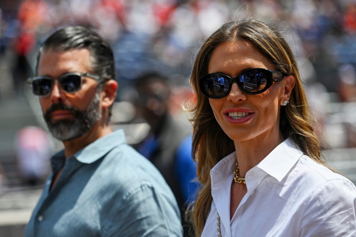 Donald Trump Jr. and Bettina Anderson attend F1 Grand Prix of Monaco