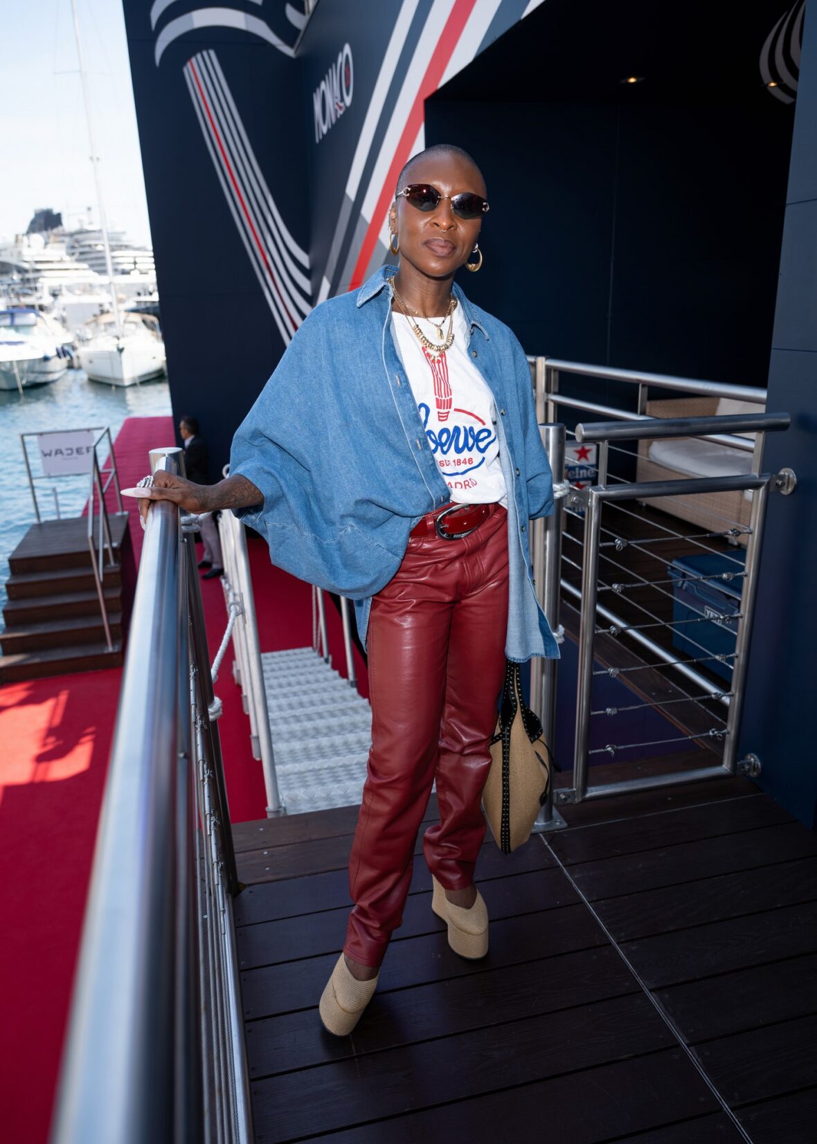 Cynthia Erivo attends F1 Grand Prix of Monaco