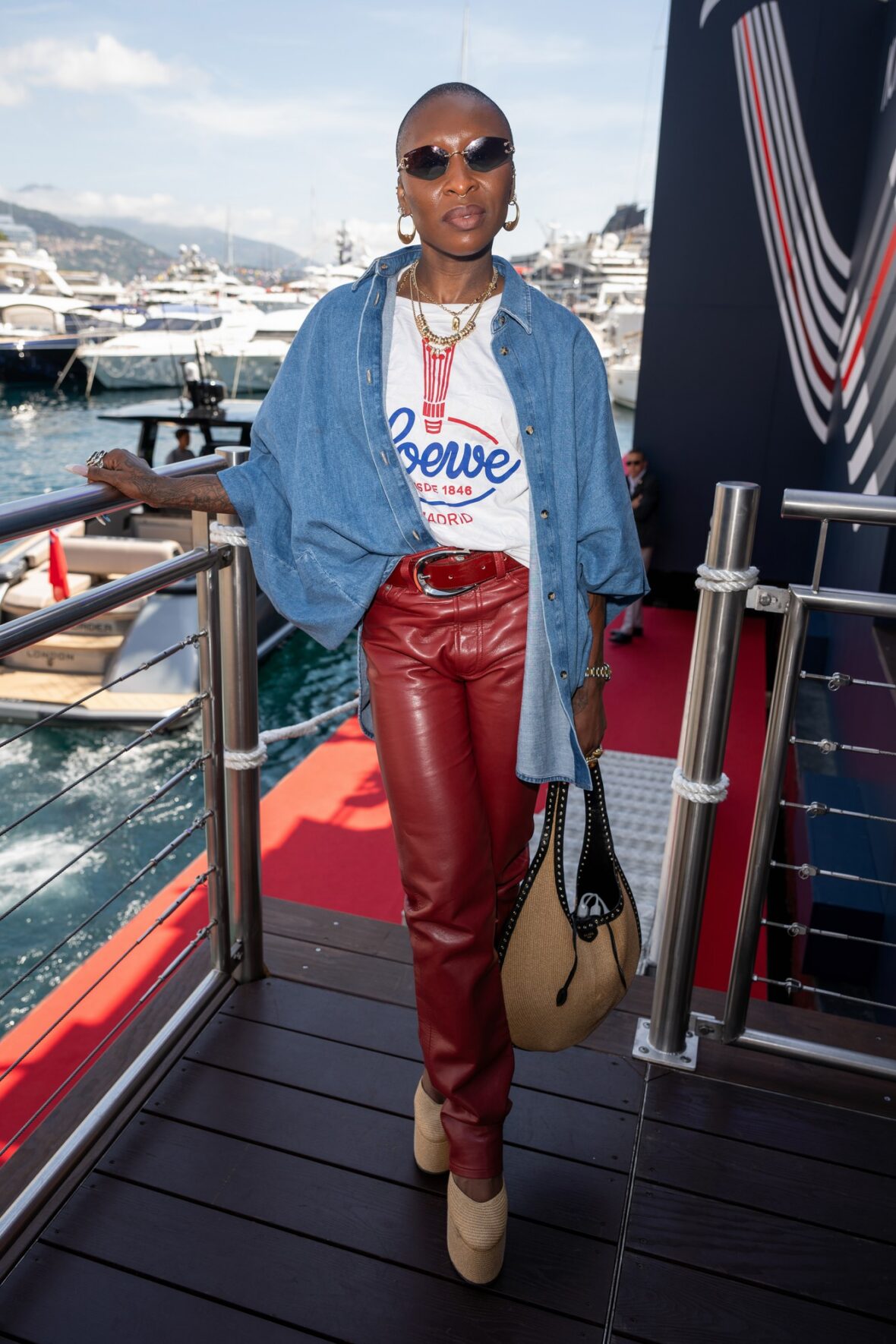 Cynthia Erivo attends F1 Grand Prix of Monaco