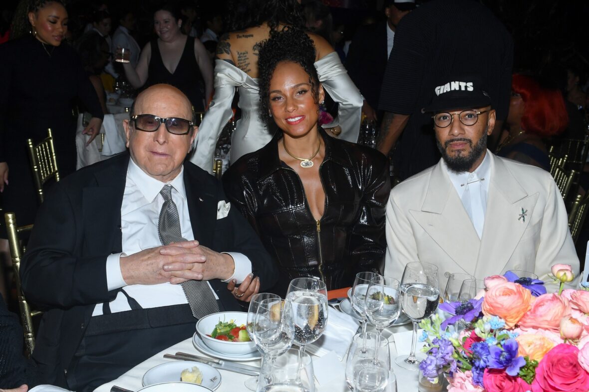 Clive Davis and fellow guests at the 2026 Gordon Parks Foundation Awards Dinner and Auction in May of 2026