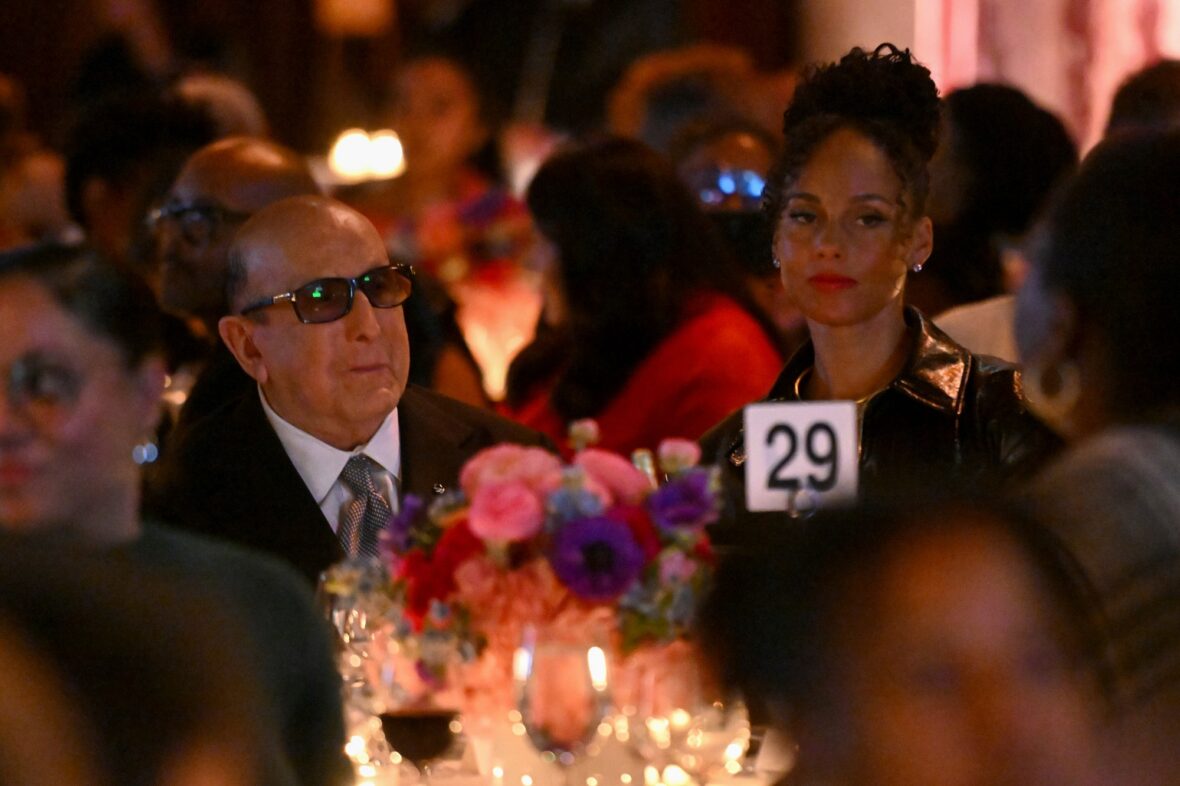 Clive Davis and fellow guests at the 2026 Gordon Parks Foundation Awards Dinner and Auction in May of 2026