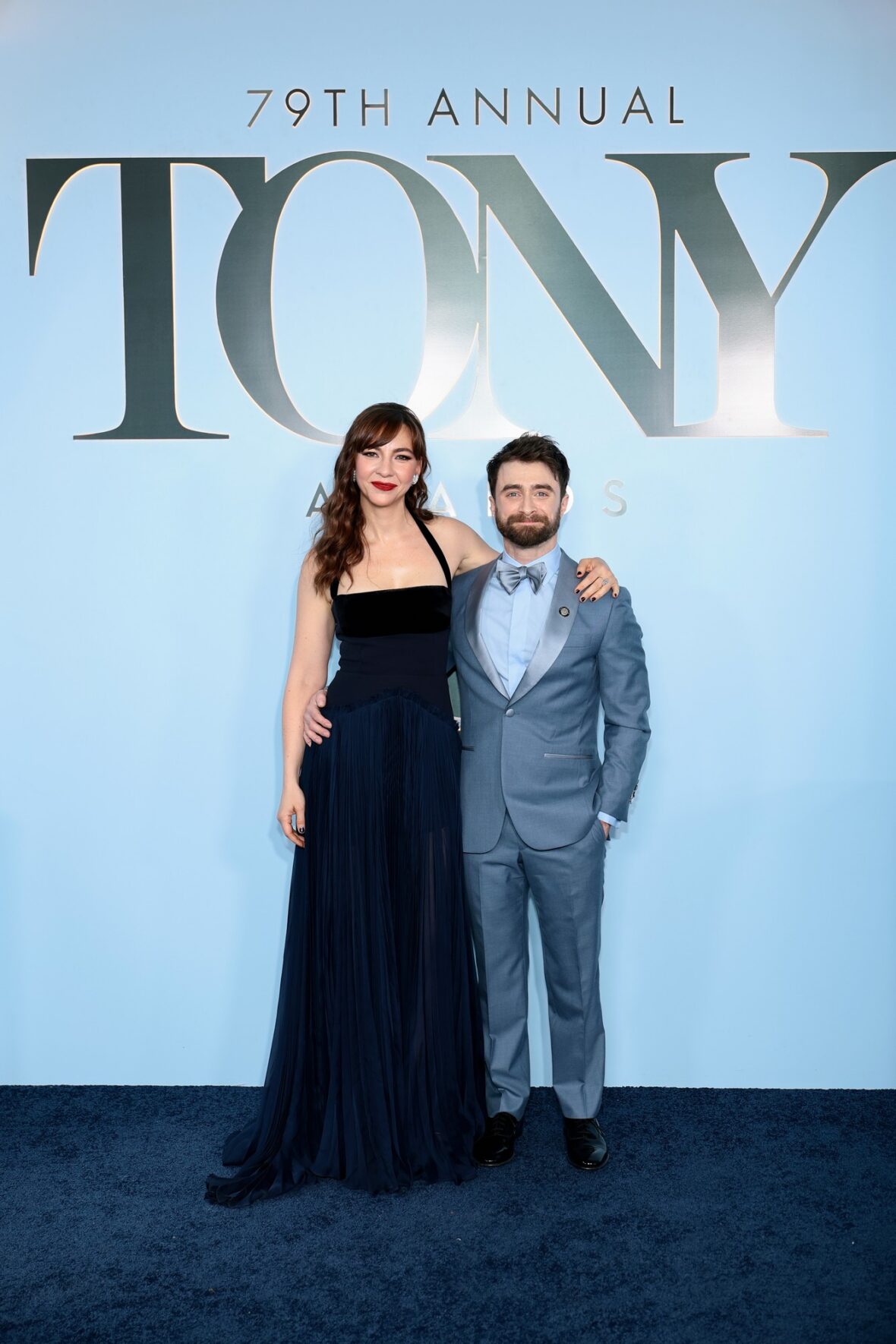 Daniel Radcliffe and Erin Darke photo at Tony Awards
