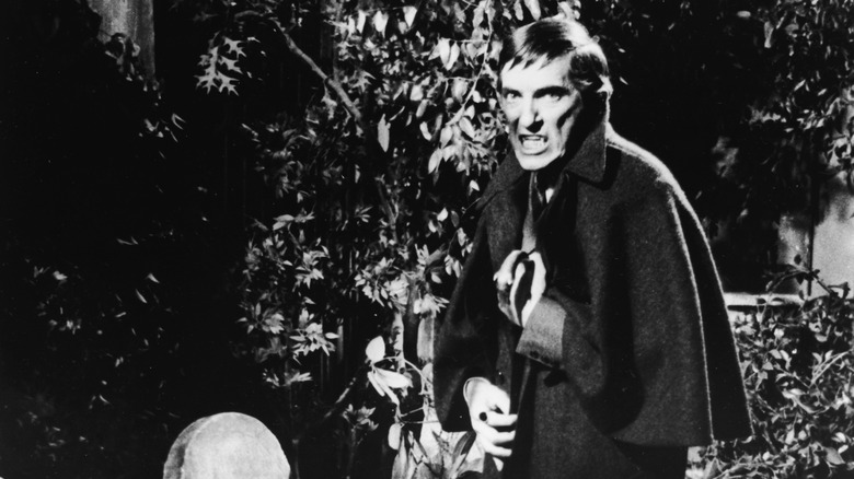 Publicity portrait of Jonathan Frid as as Barnabas Collins on 'Dark Shadows'
