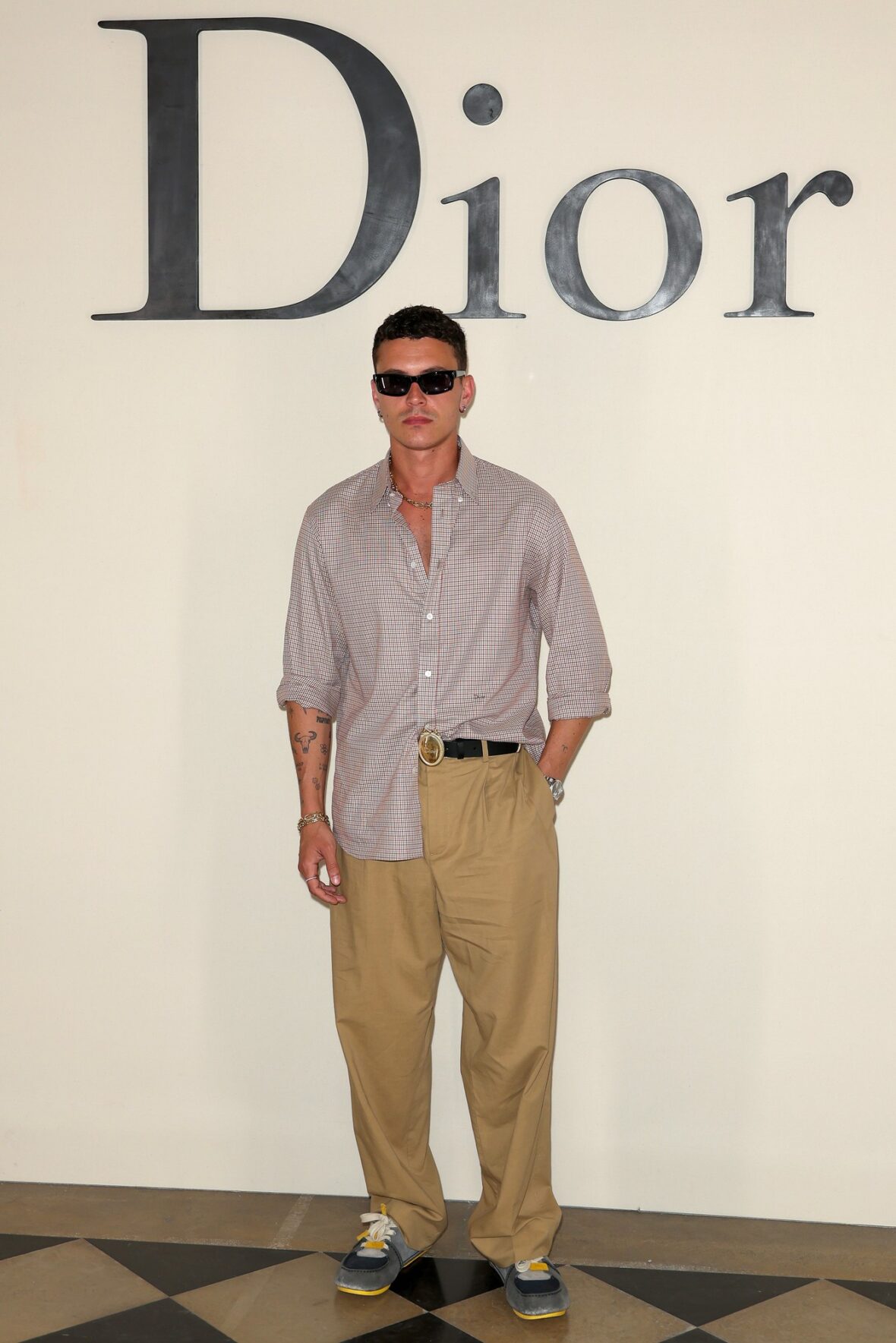 Celebrities and guests at the Dior show