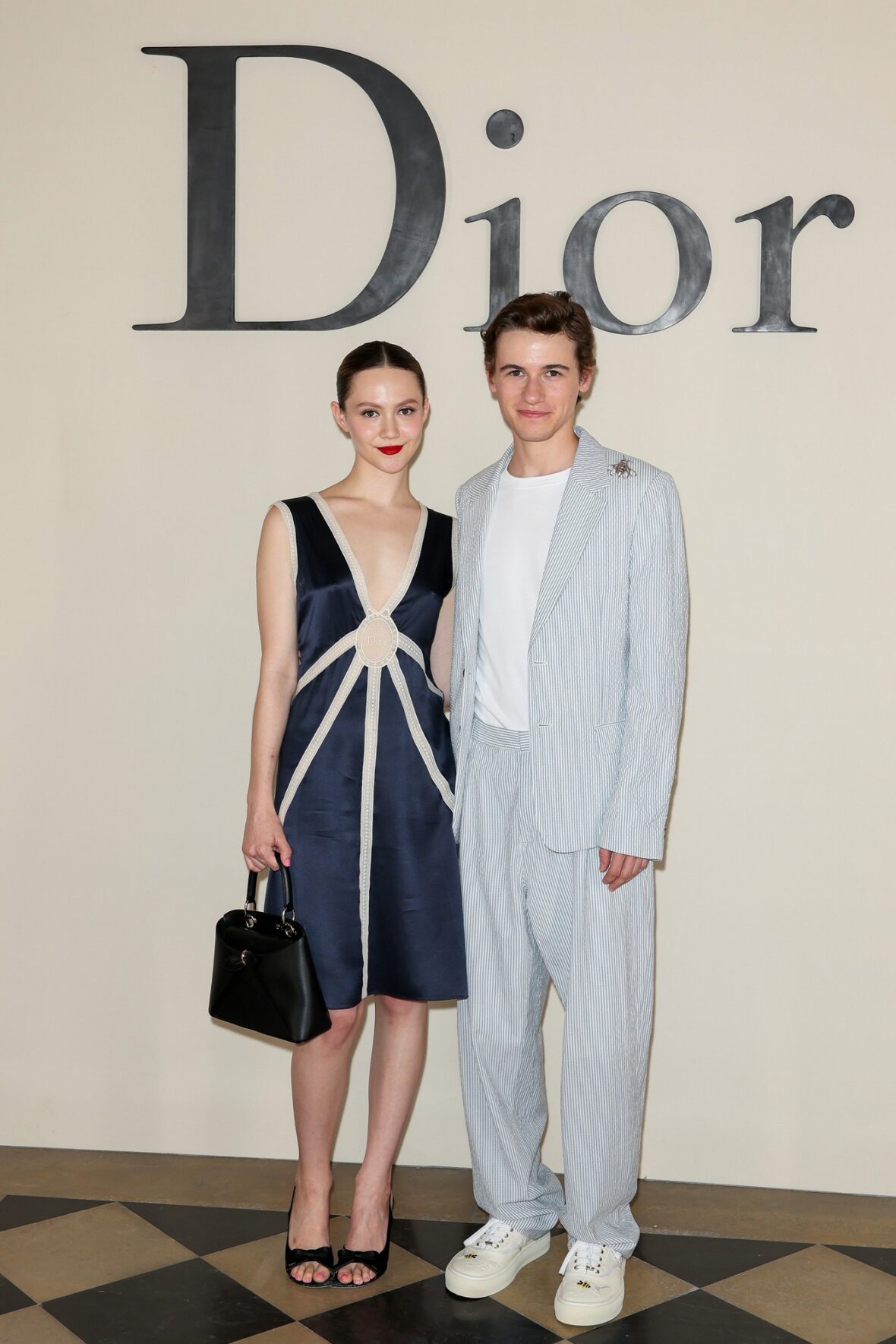 Celebrities and guests at the Dior show