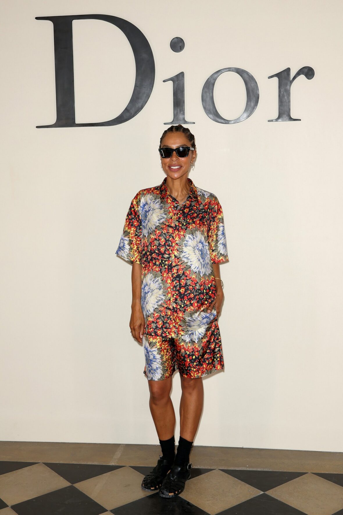 Celebrities and guests at the Dior show