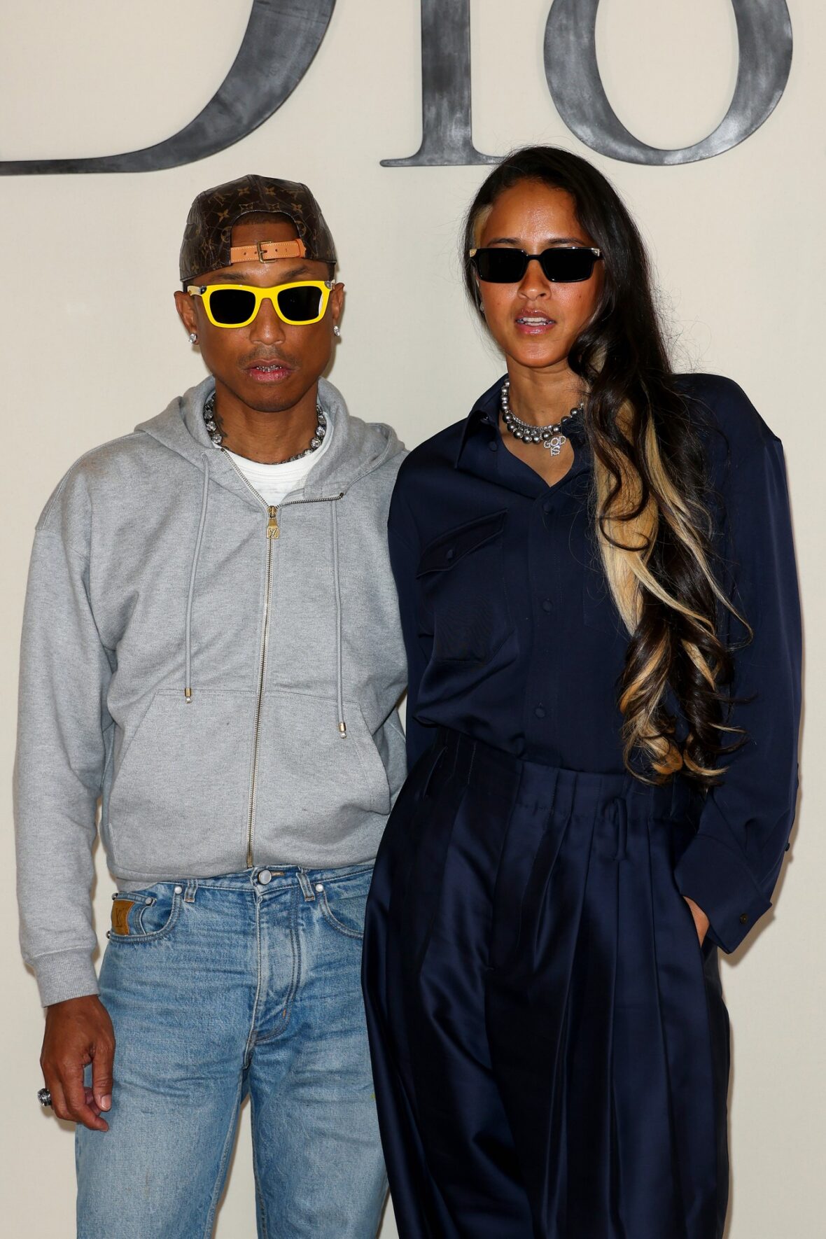Celebrities and guests at the Dior show