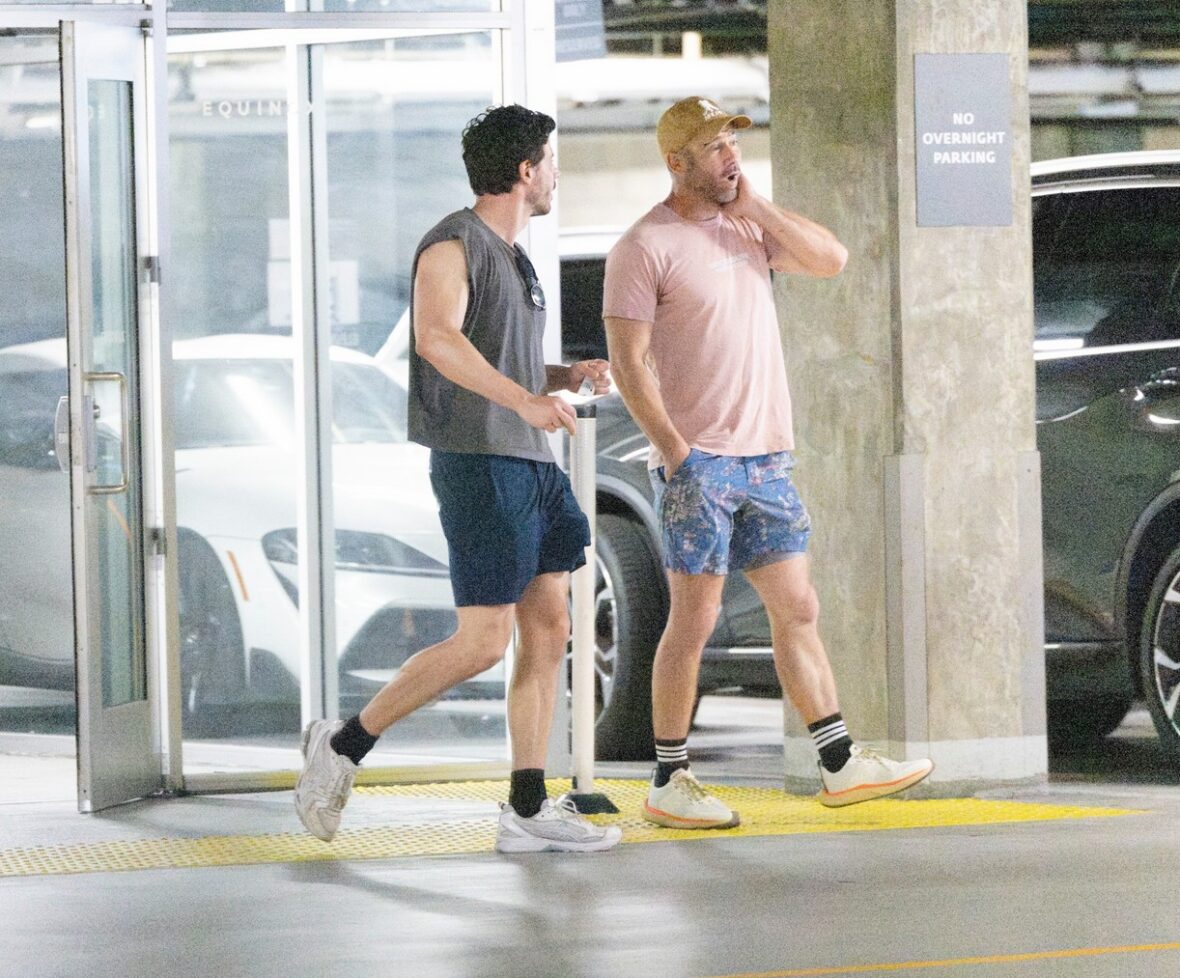 Francois Arnaud Luke Macfarlane Gym June 2026 West Hollywood