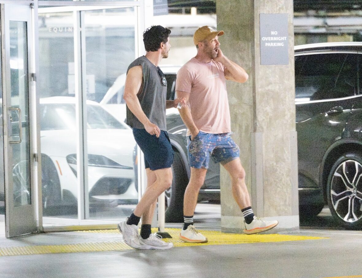 Francois Arnaud Luke Macfarlane Gym June 2026 West Hollywood