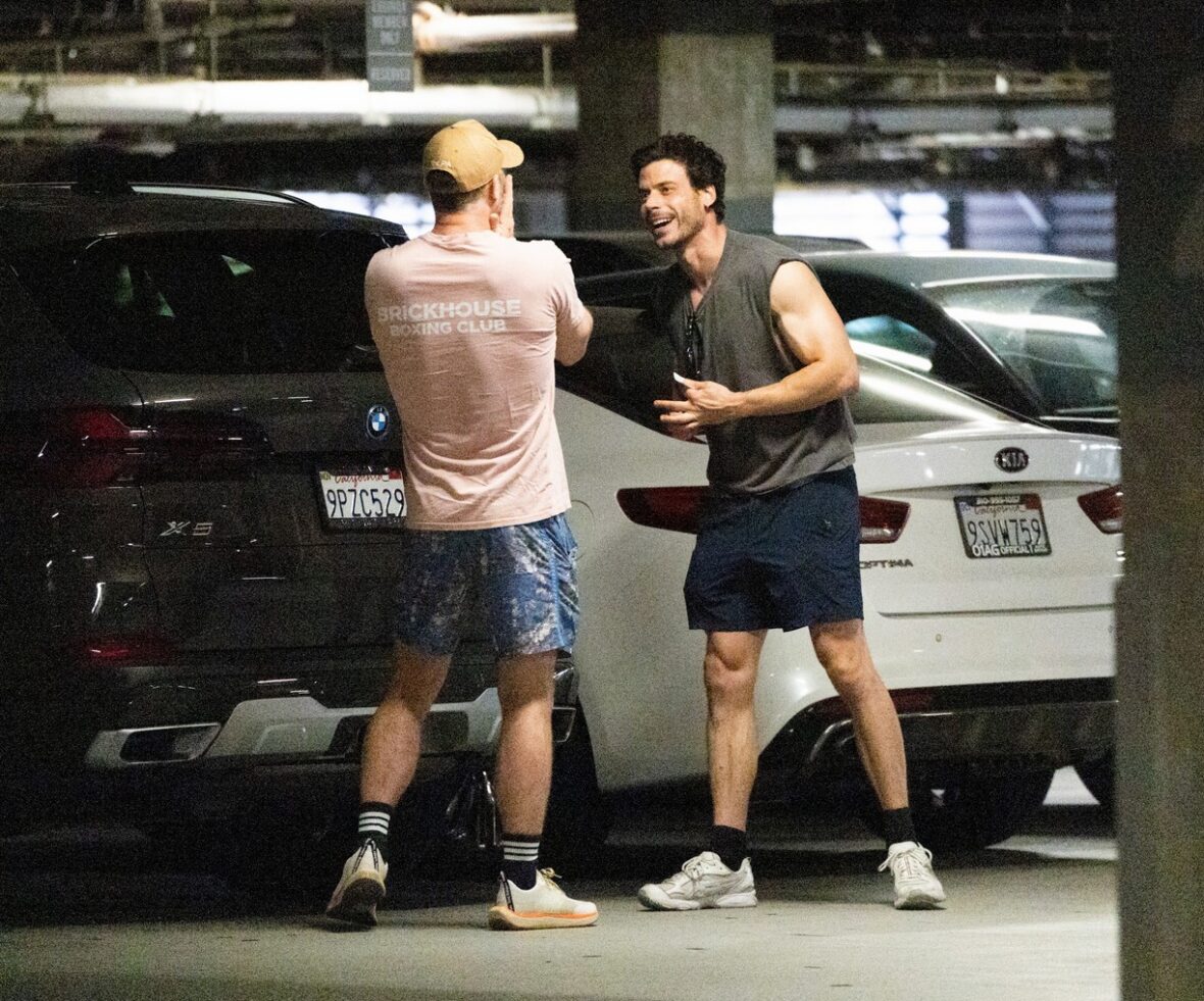 Francois Arnaud Luke Macfarlane Gym June 2026 West Hollywood