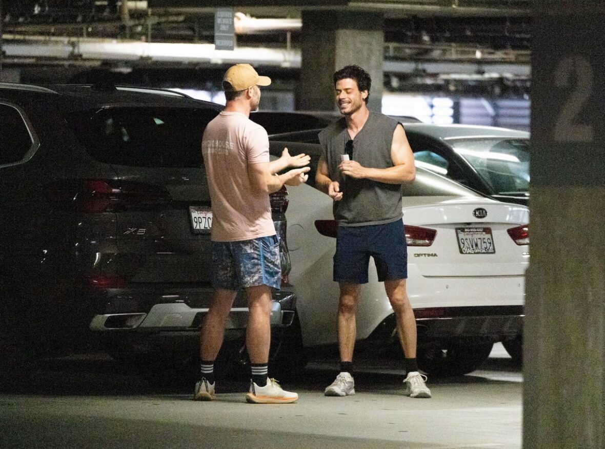 Francois Arnaud Luke Macfarlane Gym June 2026 West Hollywood