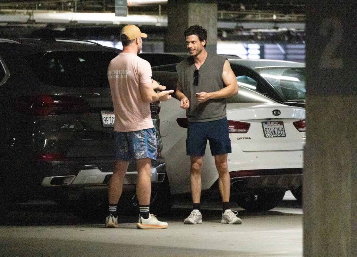 Francois Arnaud Luke Macfarlane Gym June 2026 West Hollywood