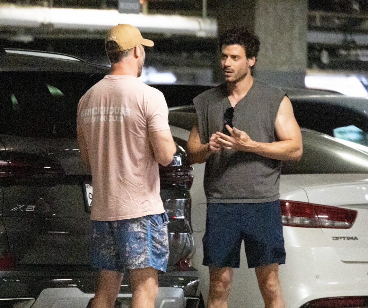 Francois Arnaud Luke Macfarlane Gym June 2026 West Hollywood