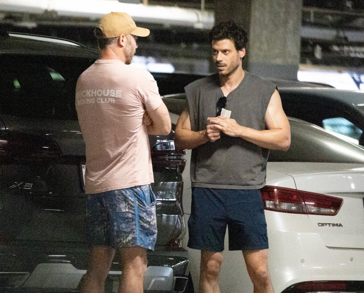 Francois Arnaud Luke Macfarlane Gym June 2026 West Hollywood