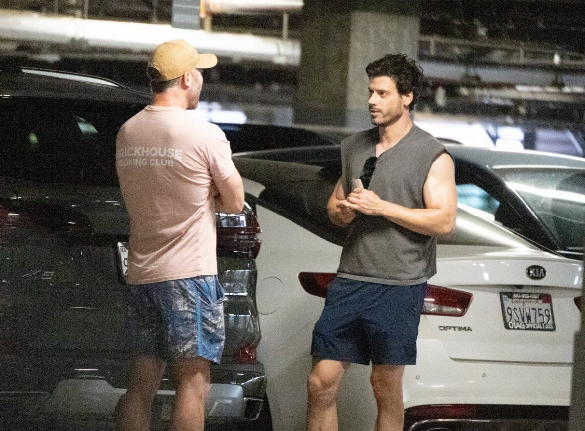 Francois Arnaud Luke Macfarlane Gym June 2026 West Hollywood