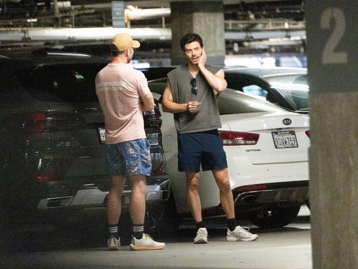 Francois Arnaud Luke Macfarlane Gym June 2026 West Hollywood