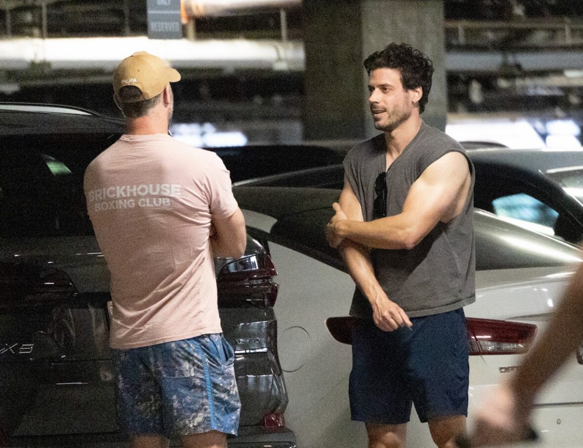 Francois Arnaud Luke Macfarlane Gym June 2026 West Hollywood